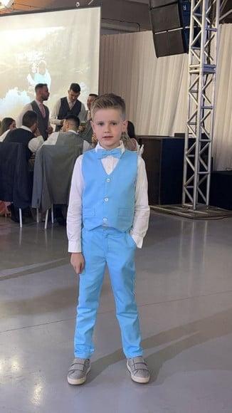 Roupa Pajem Azul Serenity