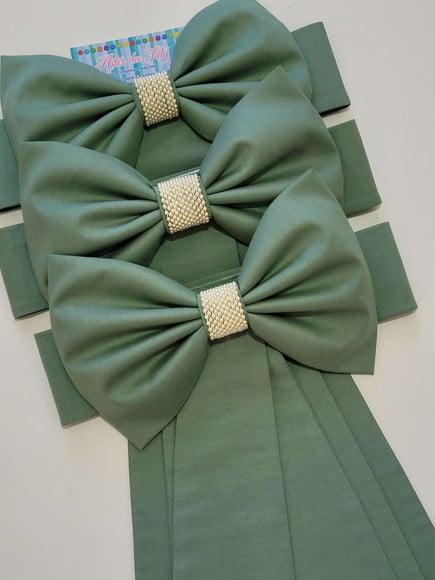 Cinto para Vestido Daminha Verde Oliva