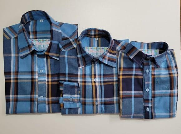 Camisa Xadrez Tal Pai Tal Mãe Tal Filho