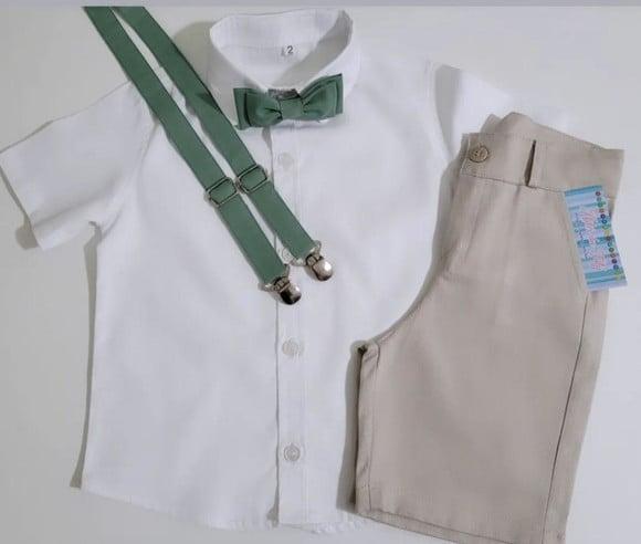 Roupa Pajem Bege