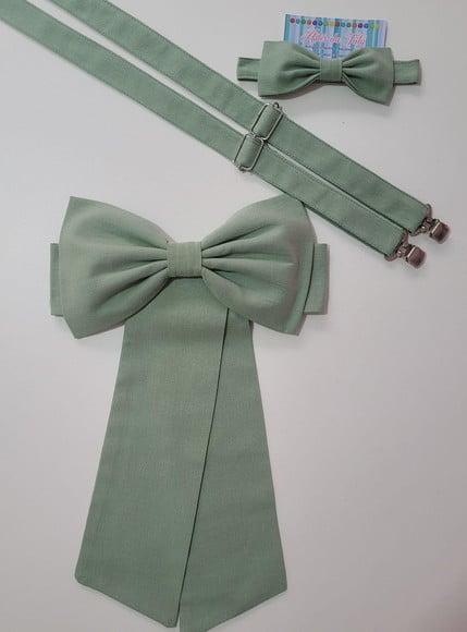 Cinto para Vestido Daminha Verde Oliva