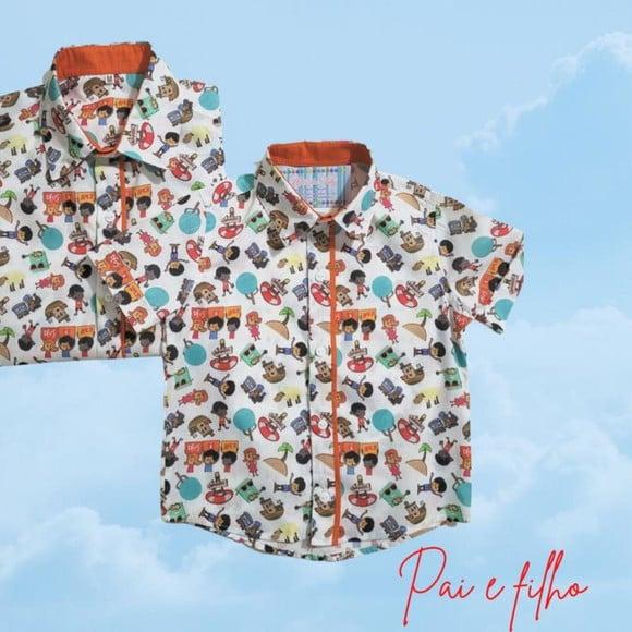 Camisa Tal Pai Tal Filho Três Palavrinhas
