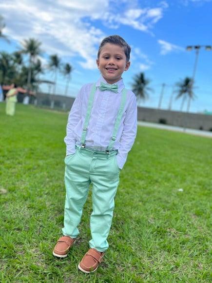 Roupa Pajem Verde Menta