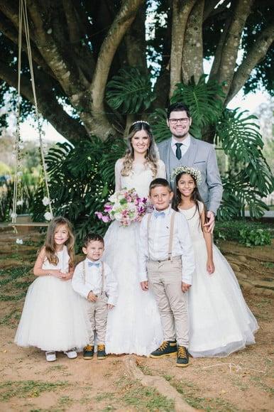 Vestido Daminha