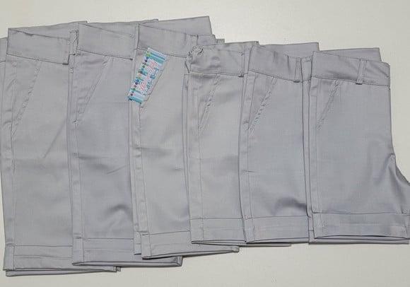 Bermuda Cinza Para Pajem