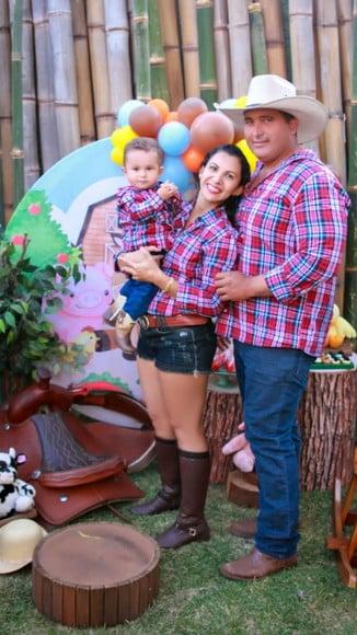 Camisa Xadrez Tal mãe tal Filho Plus Size