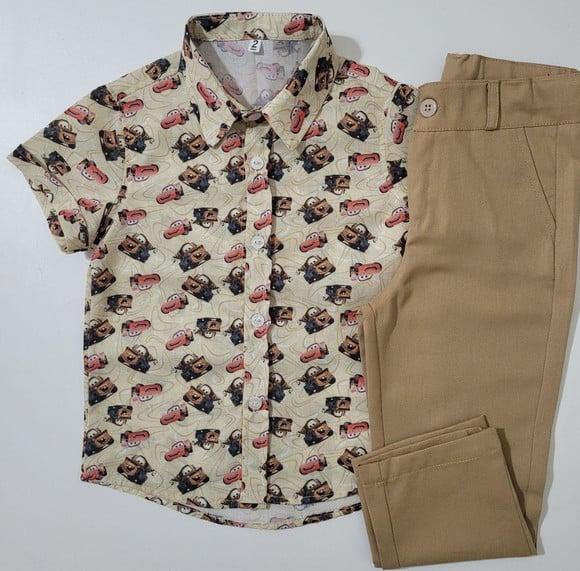 Roupa Carros Infantil