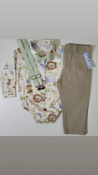 Roupa Safari para Gêmeos