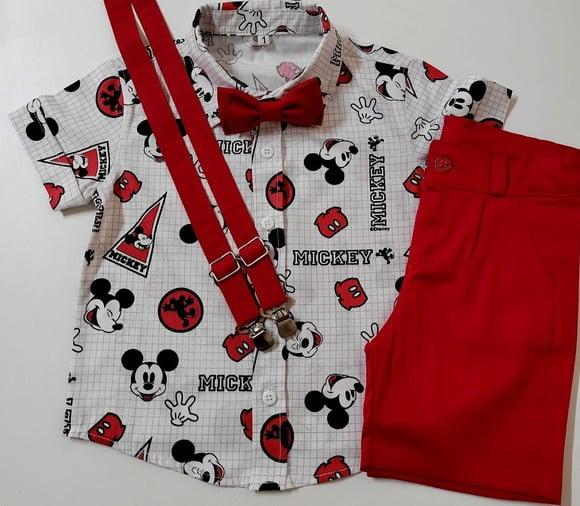 Roupa Mickey Verão