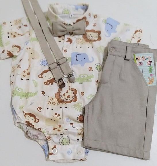 Roupa Safari Menino