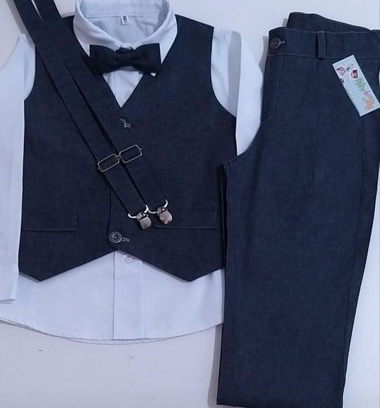 Roupa Pajem com Colete