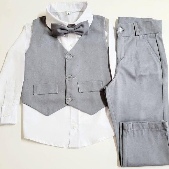 Roupa Pajem Com Colete
