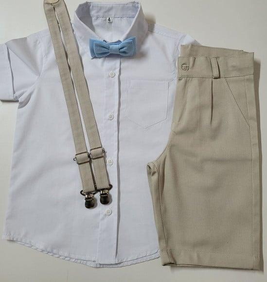 Roupa Pajem Bege