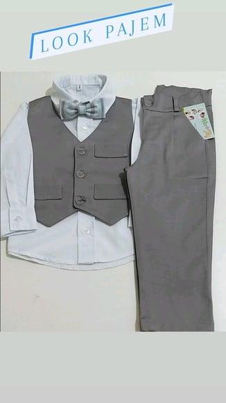 Roupa Pajem com Colete