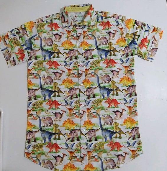 Camisa Dinossauro Adulto