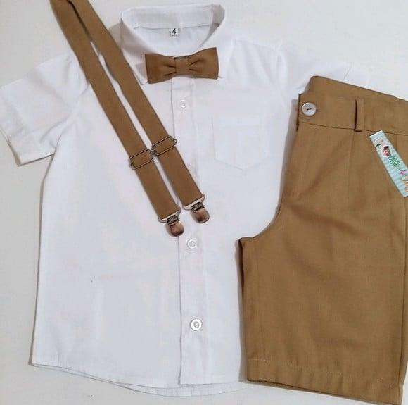 Roupa Pajem Bermuda