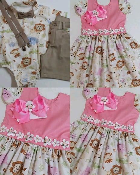 Roupa Safari para Gêmeos