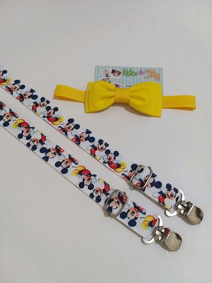 Suspensorio e Gravata Mickey