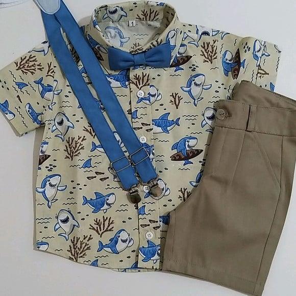 Roupa baby shark