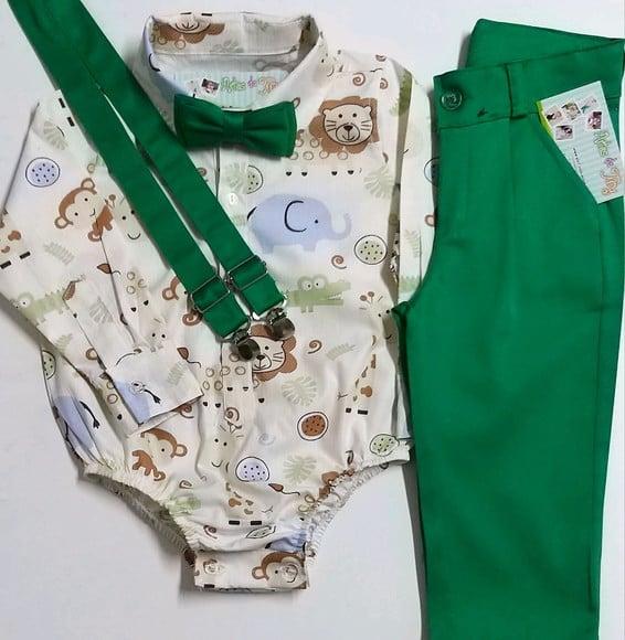 Roupa Safari Manga Longa