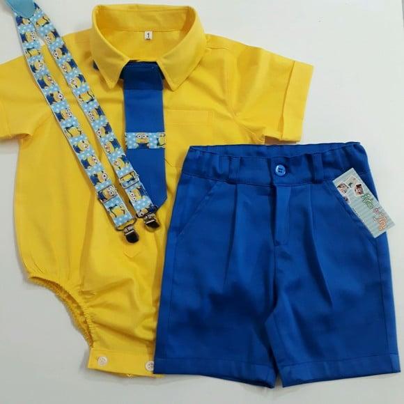 Roupa para Festa Minions