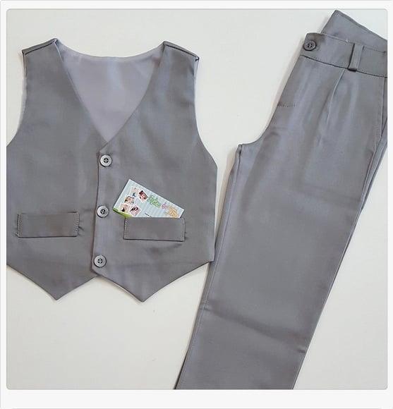 Calça e Colete Para Pajem