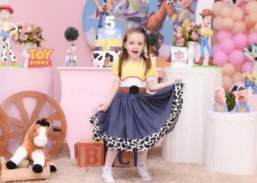Vestido Jessie Toy Story + Camisa Woody