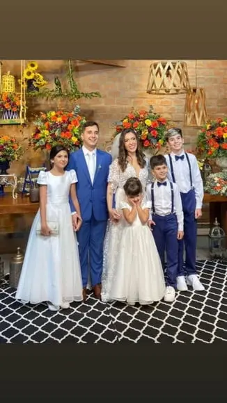 Roupa Pajem Marinho