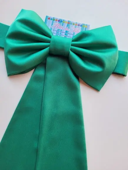 Cinto para Vestido Daminha Verde Esmeralda