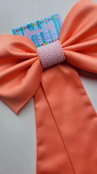 Cinto para Vestido Daminha Coral