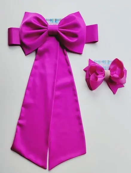 Cinto para Vestido Daminha Fuchsia