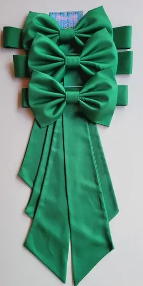 Cinto para Vestido Daminha Verde Esmeralda