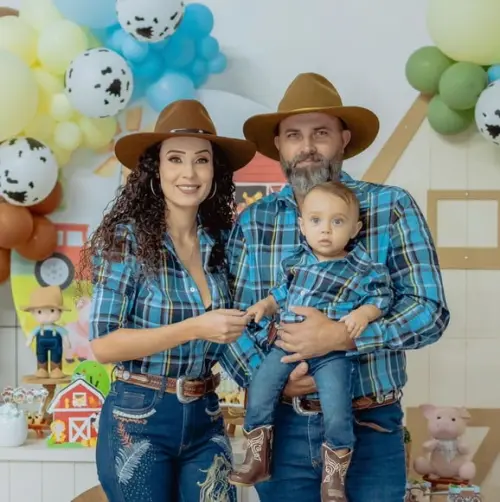 Camisa Xadrez Tal Pai Tal Mãe Tal Filho