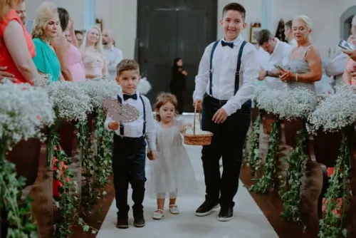 Roupa Pajem Marinho