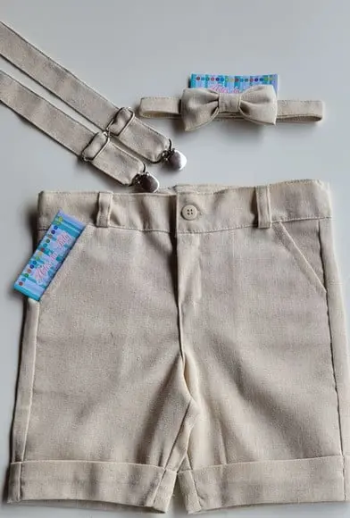 Bermuda Infantil Linho