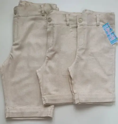 Bermuda Infantil Linho