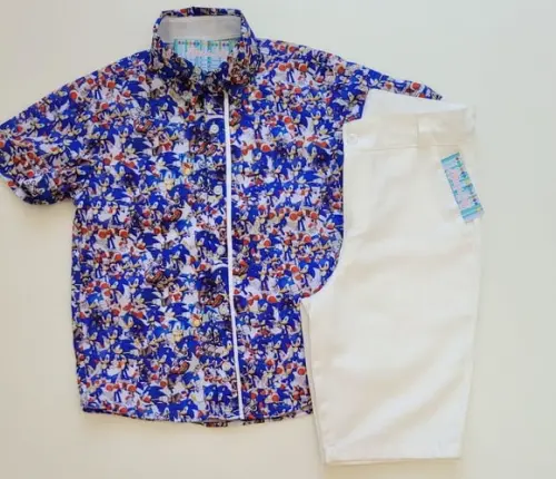 Roupa Sonic Infantil