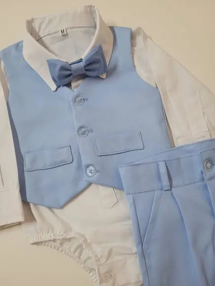 Roupa Pajem Azul Serenity