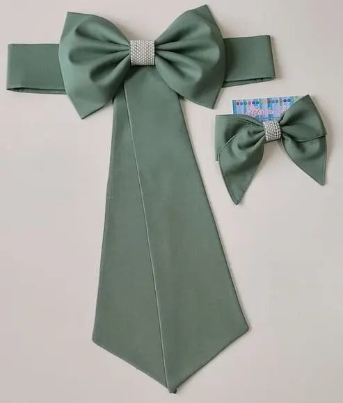 Cinto para Vestido Daminha e Laço Pro Cabelo