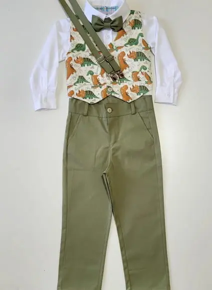 Roupa Dinossauro e Calça