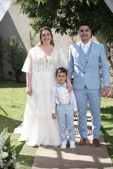 Roupa Pajem Azul Serenity