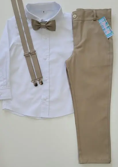 Roupa Pajem Bege