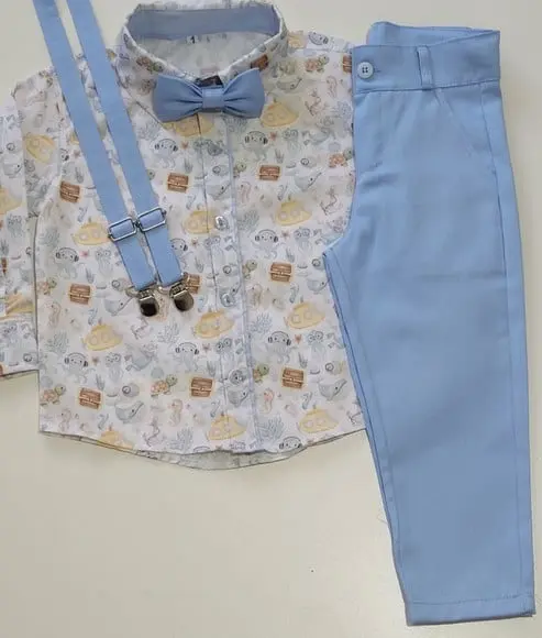 Roupa Fundo do Mar Aquarela