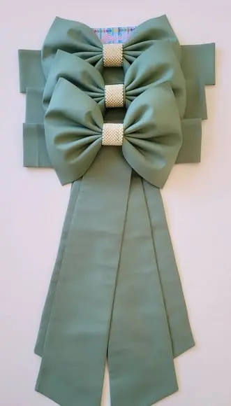 Cinto para Vestido Daminha Verde Oliva