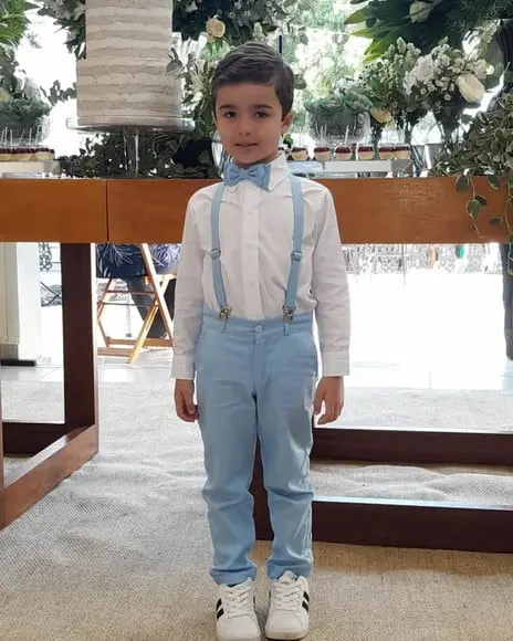 Roupa Pajem Azul Serenity