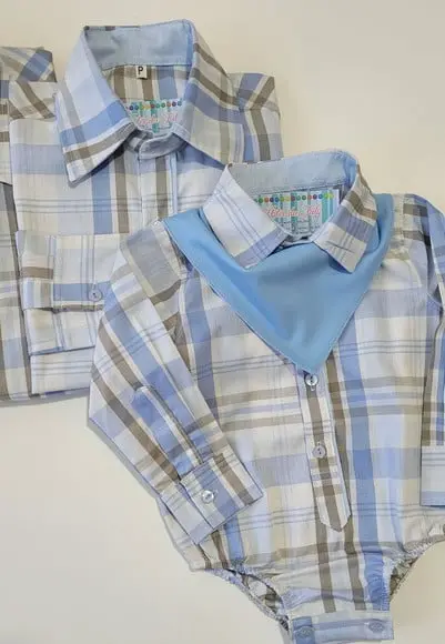 Camisa Xadrez Tal Pai Tal Filho