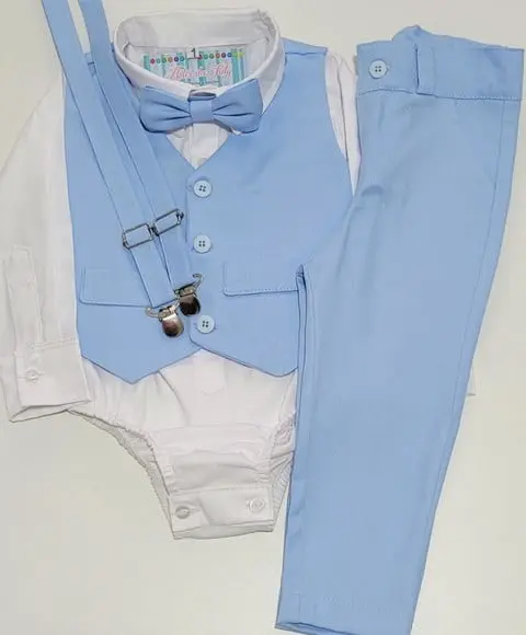 Roupa Pajem Azul Serenity
