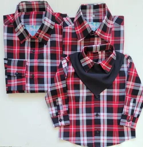 Camisa Xadrez Tal Pai Tal Filho