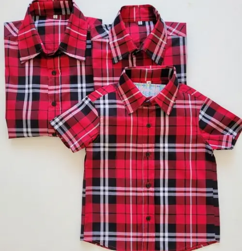 Camisa Xadrez Tal Mãe Tal Filho