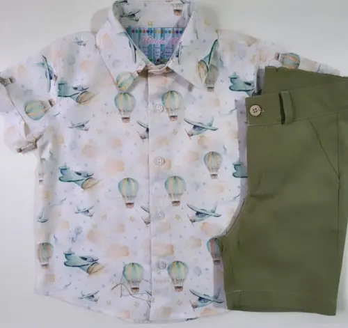Roupa Tema Balões